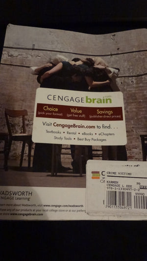 Crime Victims: An Introduction to Victimology,Used