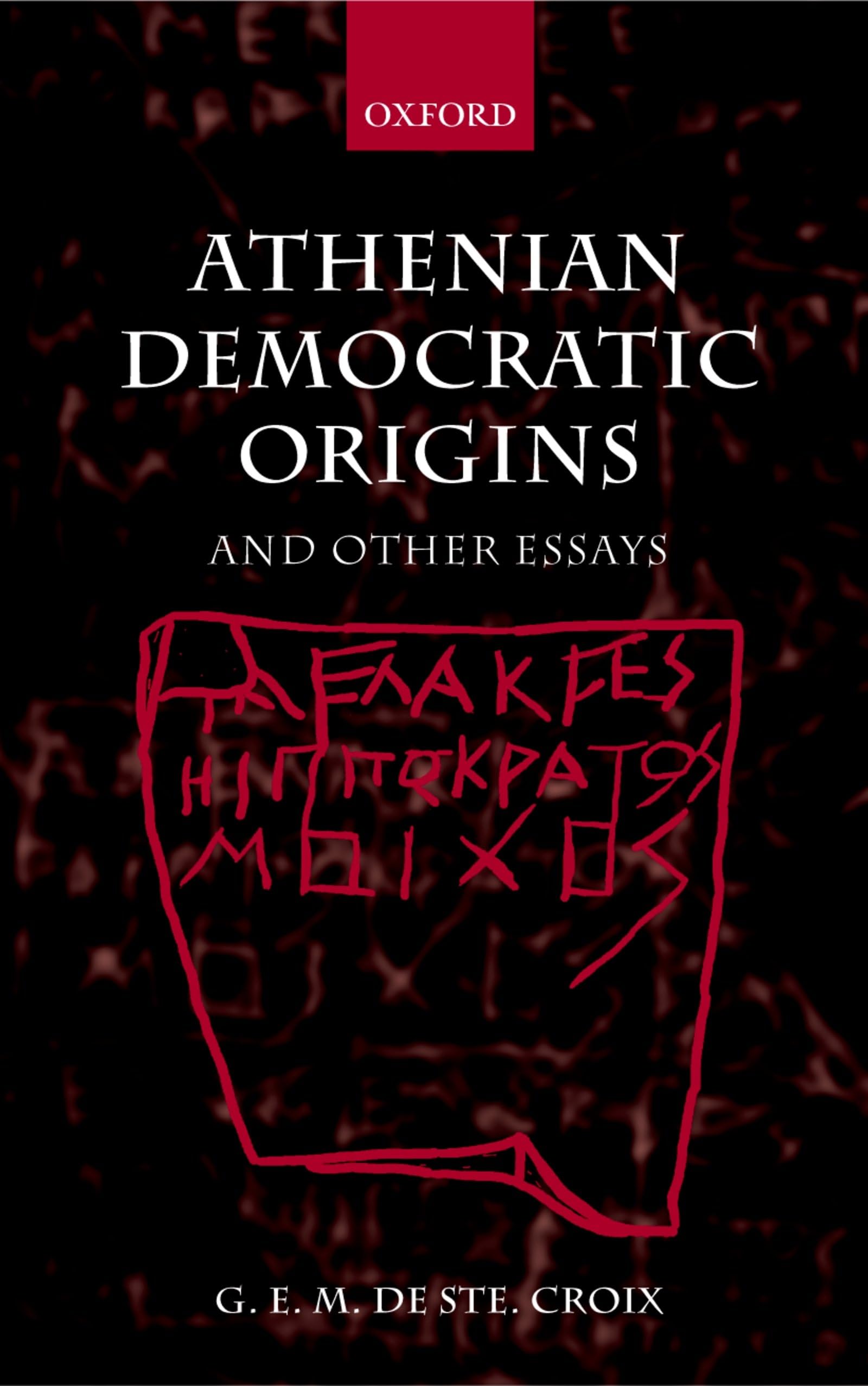 Athenian Democratic Origins: and other essays,Used
