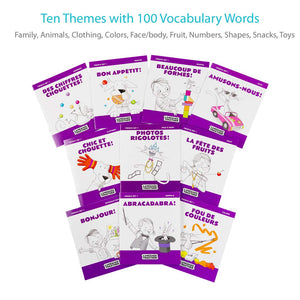 French For Kids Set 1: Beginning Books Pack  10 First Readers With Online Audio  Start Learning French The Fun, Easy Way (Ages