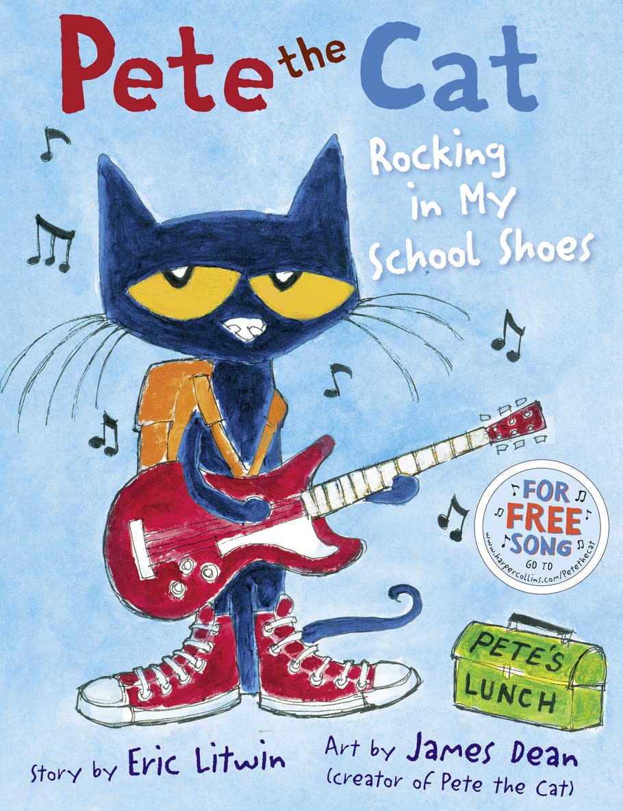 Pete The Cat Rocking In My School Shoes,Used