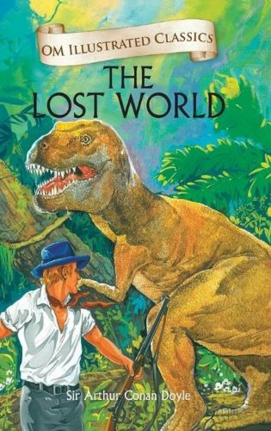 Children Classics - The Lost World - Illustrated Abridged Classics With Practice Questions (Om Illustrated Classics For Kids)