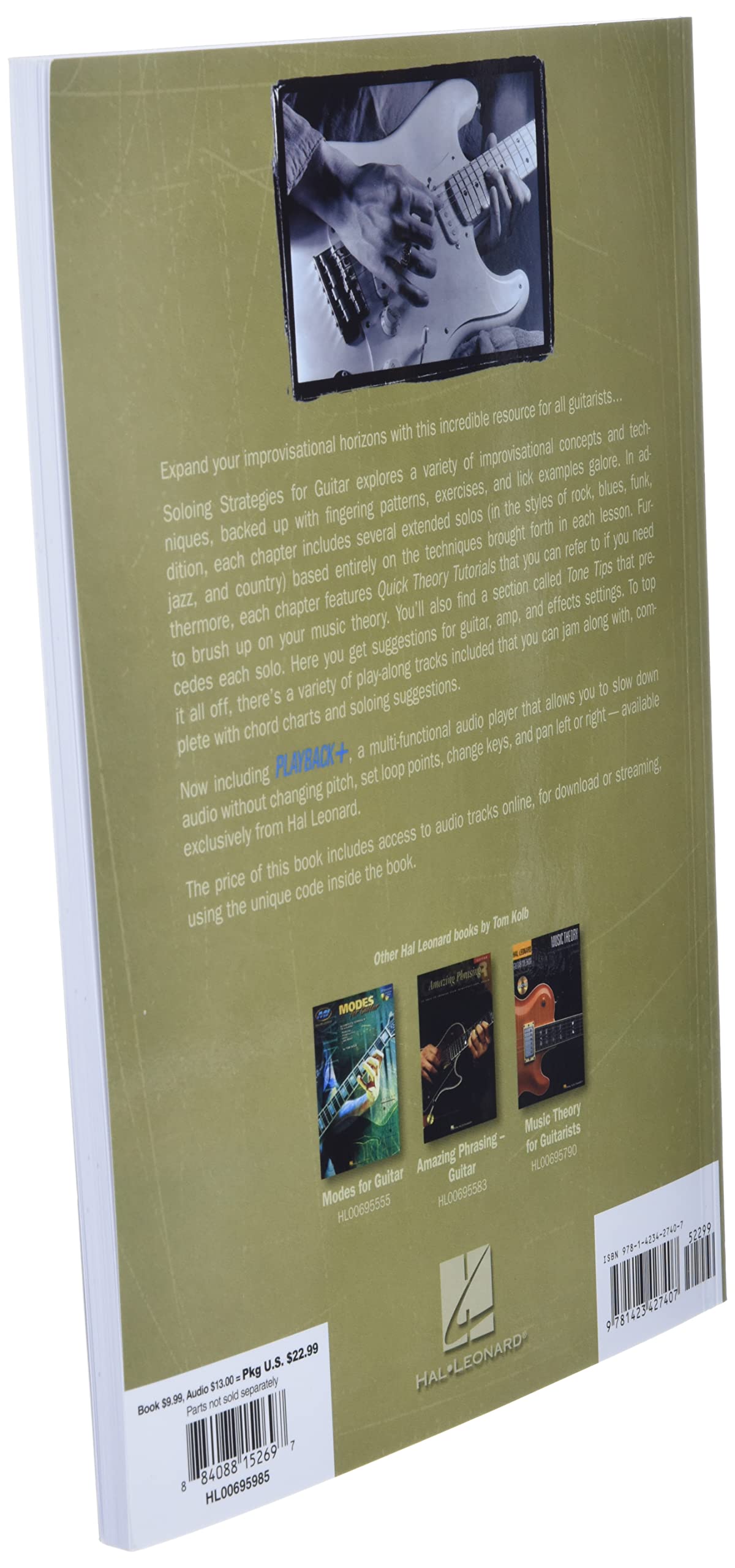 Soloing Strategies for Guitar: Licks, Tricks, Tones, and Tips for the Aspiring Lead Guitarist,Used