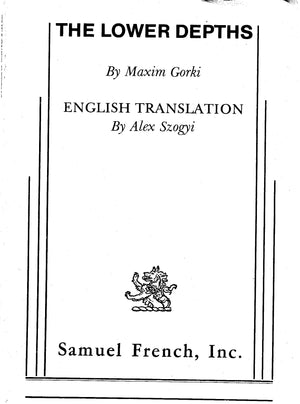The Lower Depths,Used