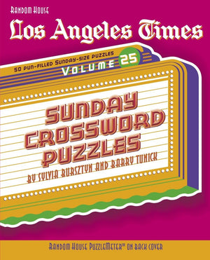 Los Angeles Times Sunday Crossword Puzzles, Volume 25 (The Los Angeles Times),Used