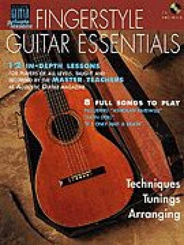Fingerstyle Guitar Essentials (Acoustic Guitar Magazine's Private Lessons),Used