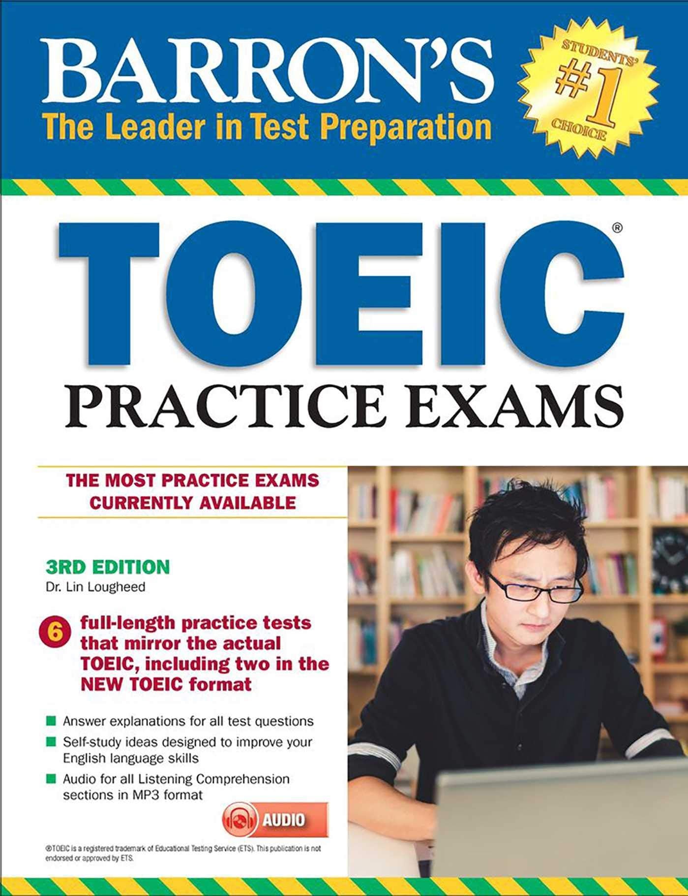 Barron'S Toeic Practice Exams With Mp3 Cd