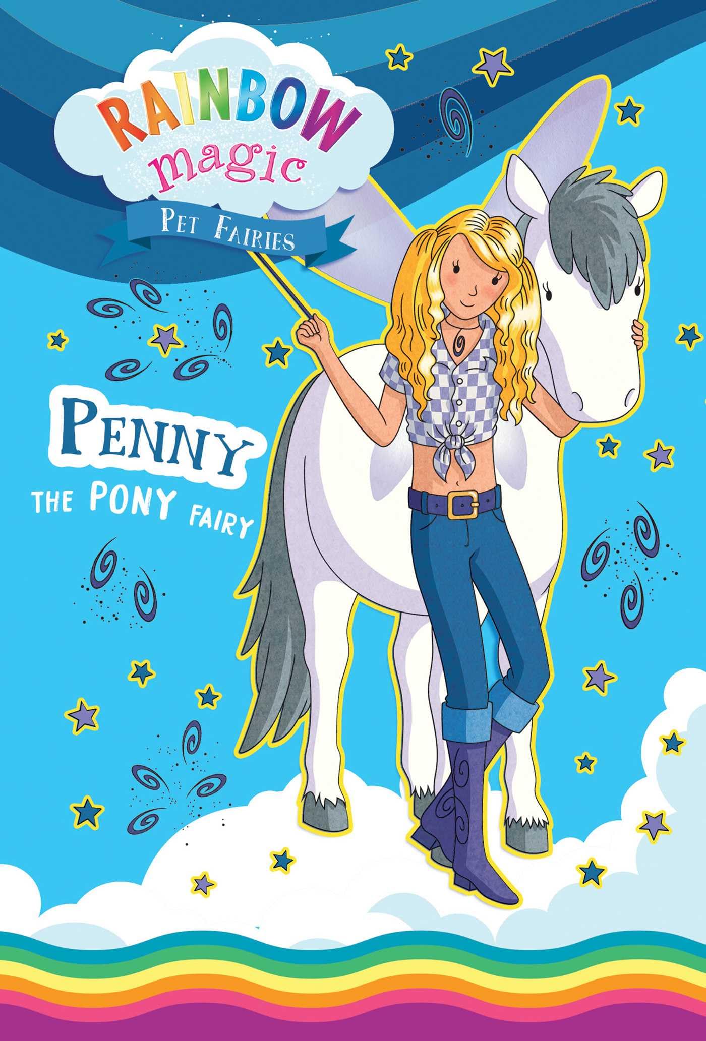 Rainbow Magic Pet Fairies Book #7: Penny the Pony Fairy (7),New