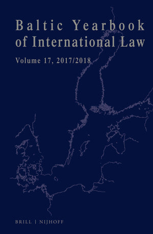 Baltic Yearbook of International Law, Volume 17 (2017/2018),Used