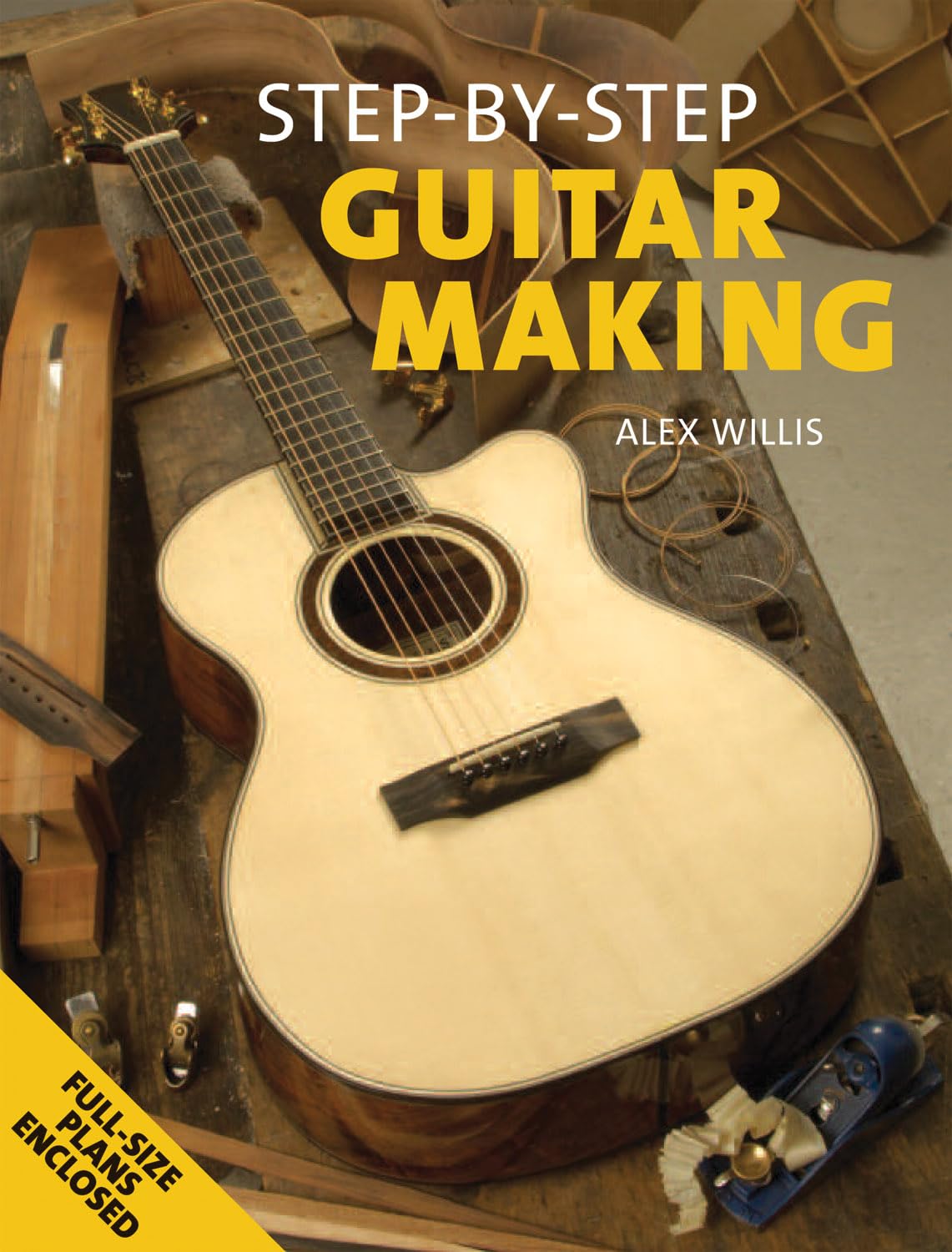 Step By Step Guitar Making: FullSize Plans Enclosed,Used