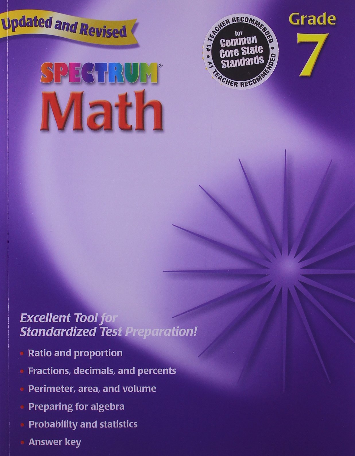 Spectrum Math, Grade 7,Used