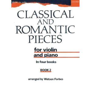 Classical and Romantic Pieces for Violin Book 2,Used