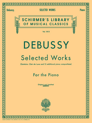 Selected Works for Piano: Piano Solo (Schirmer's Library of Musical Classics),Used