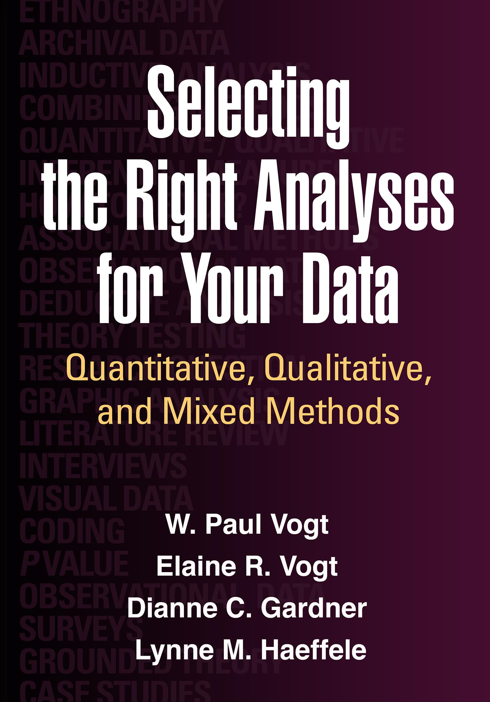 Selecting the Right Analyses for Your Data: Quantitative, Qualitative, and Mixed Methods,Used