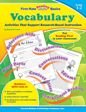 Vocabulary, Grades 1  2 (FirstRate Reading Basics),Used