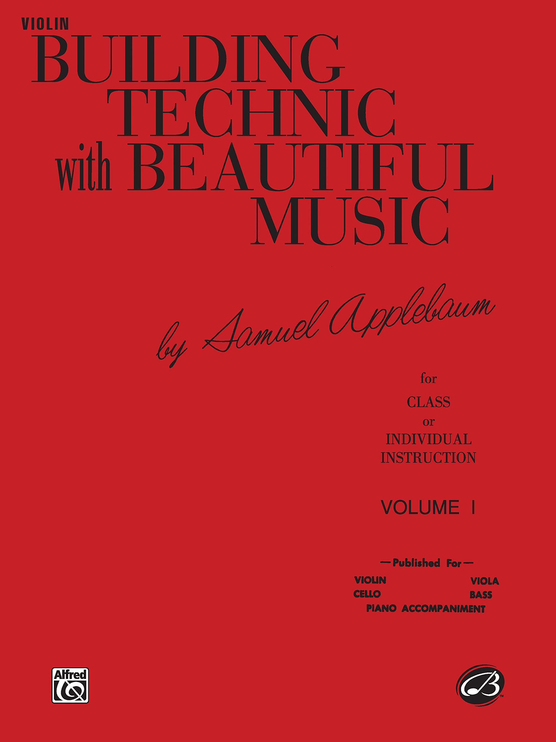 Building Technic With Beautiful Music for Violin, Vol. I,Used