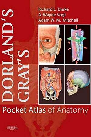 Dorland'S/Gray'S Pocket Atlas Of Anatomy (Dorland'S Medical Dictionary),Used