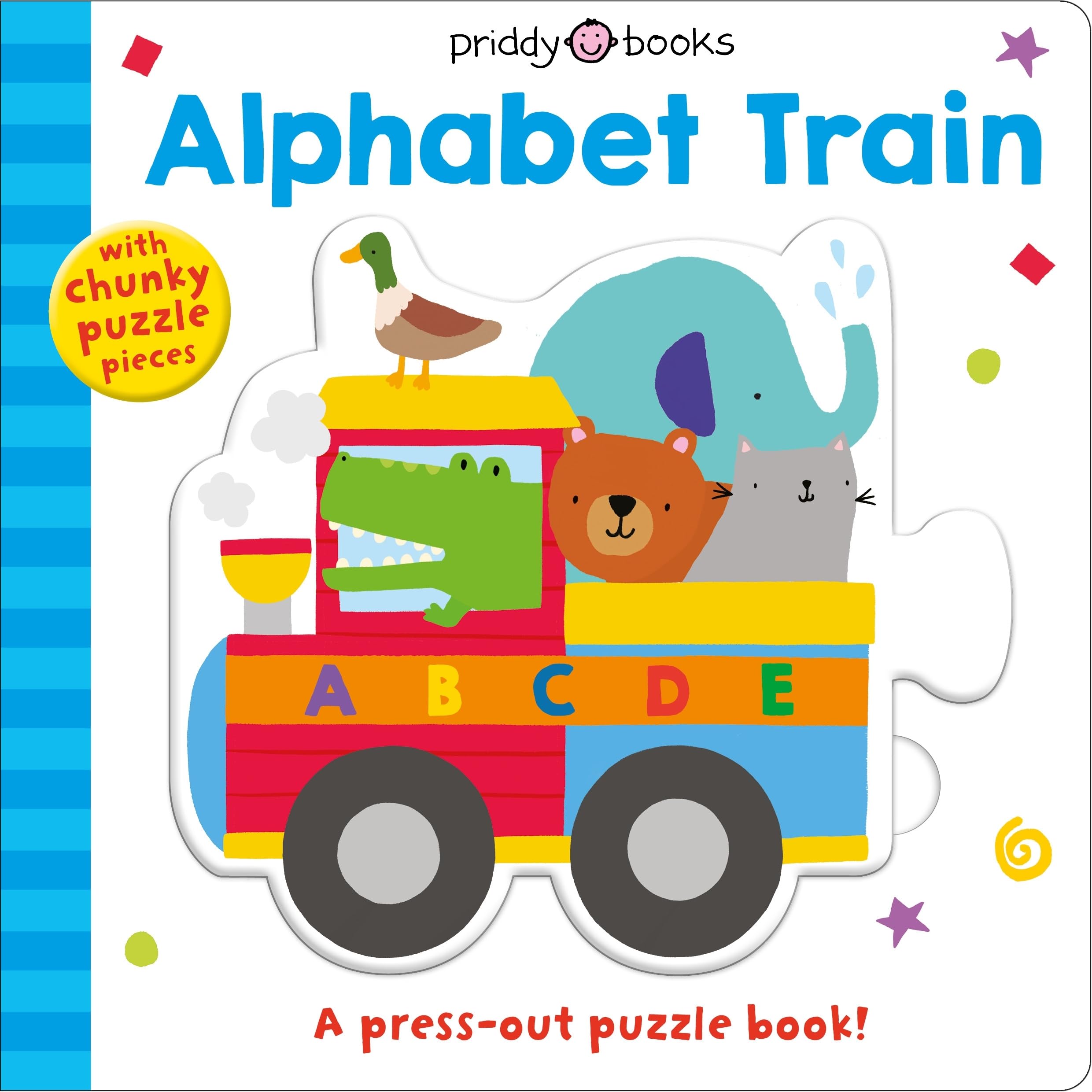 Puzzle and Play: Alphabet Train: A Pressout Puzzle Book! (Puzzle & Play, 1),Used