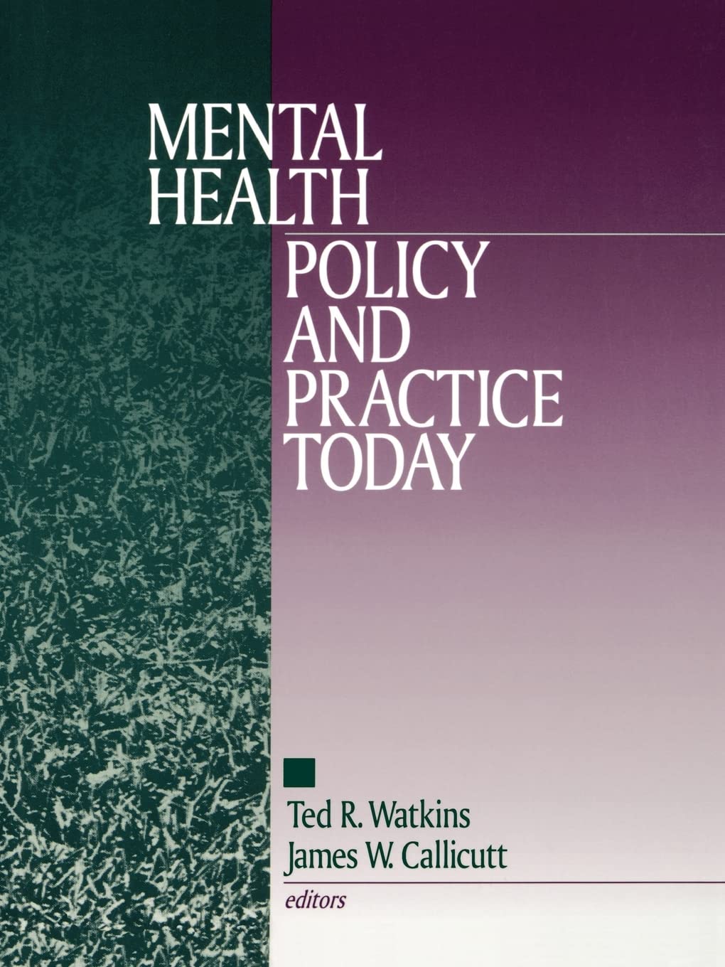 Mental Health Policy and Practice Today (Perspectives on Psychotherapy),Used