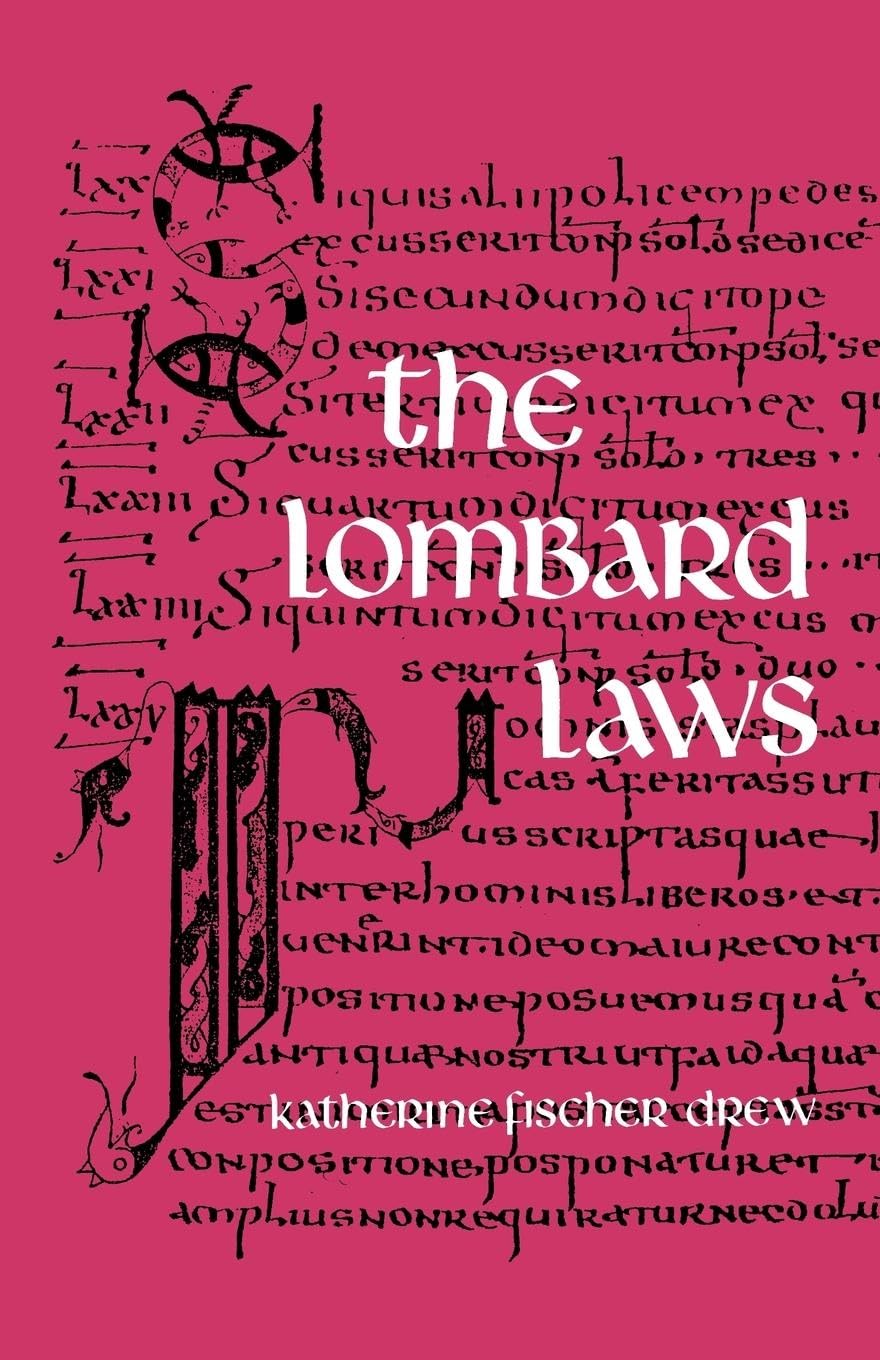 The Lombard Laws (The Middle Ages Series),Used