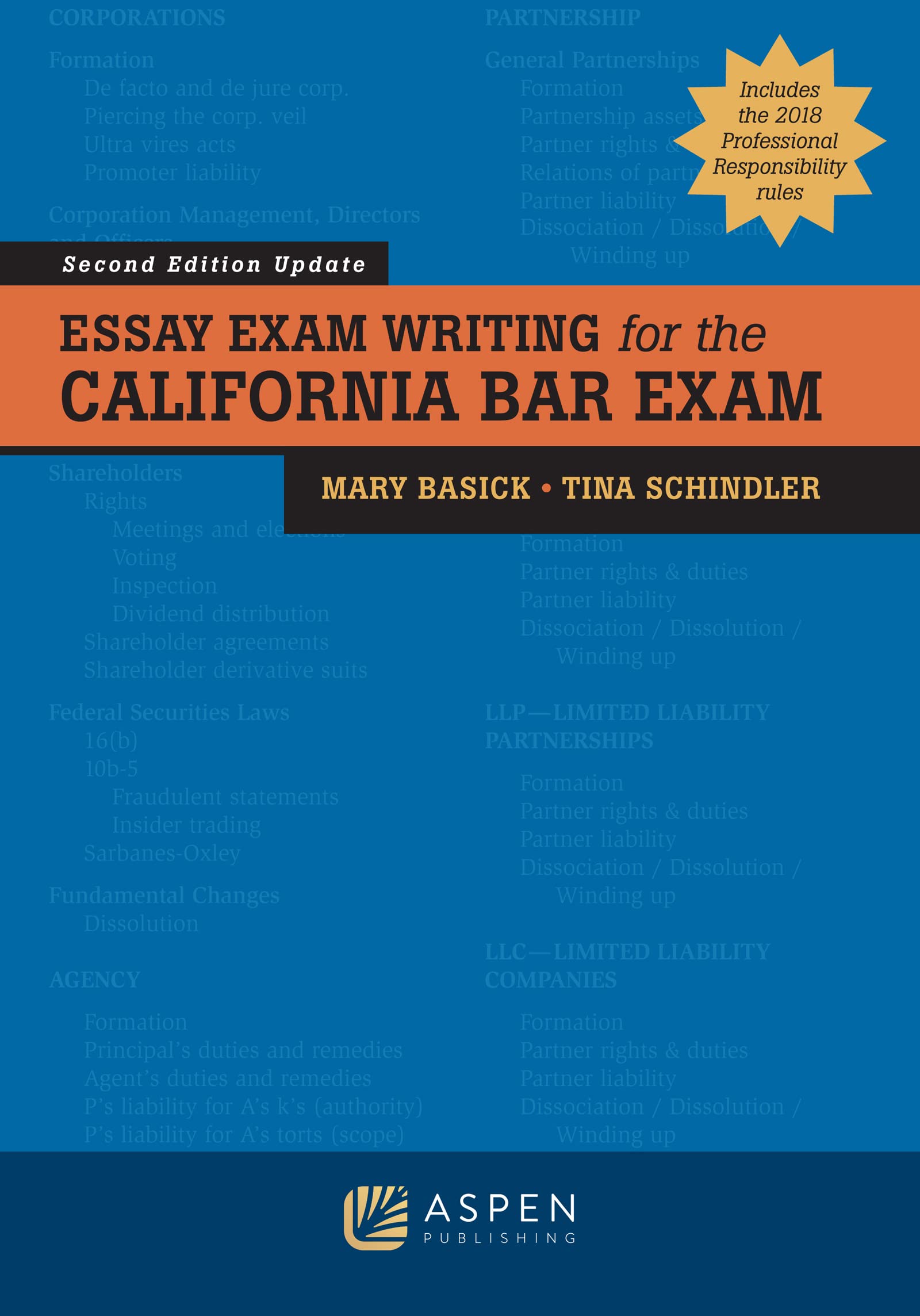 Essay Exam Writing for the California Bar Exam (Bar Review),Used