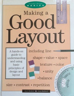 Making A Good Layout (Graphic Design Basics),Used