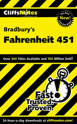CliffsNotes on Bradbury's Fahrenheit 451,Used