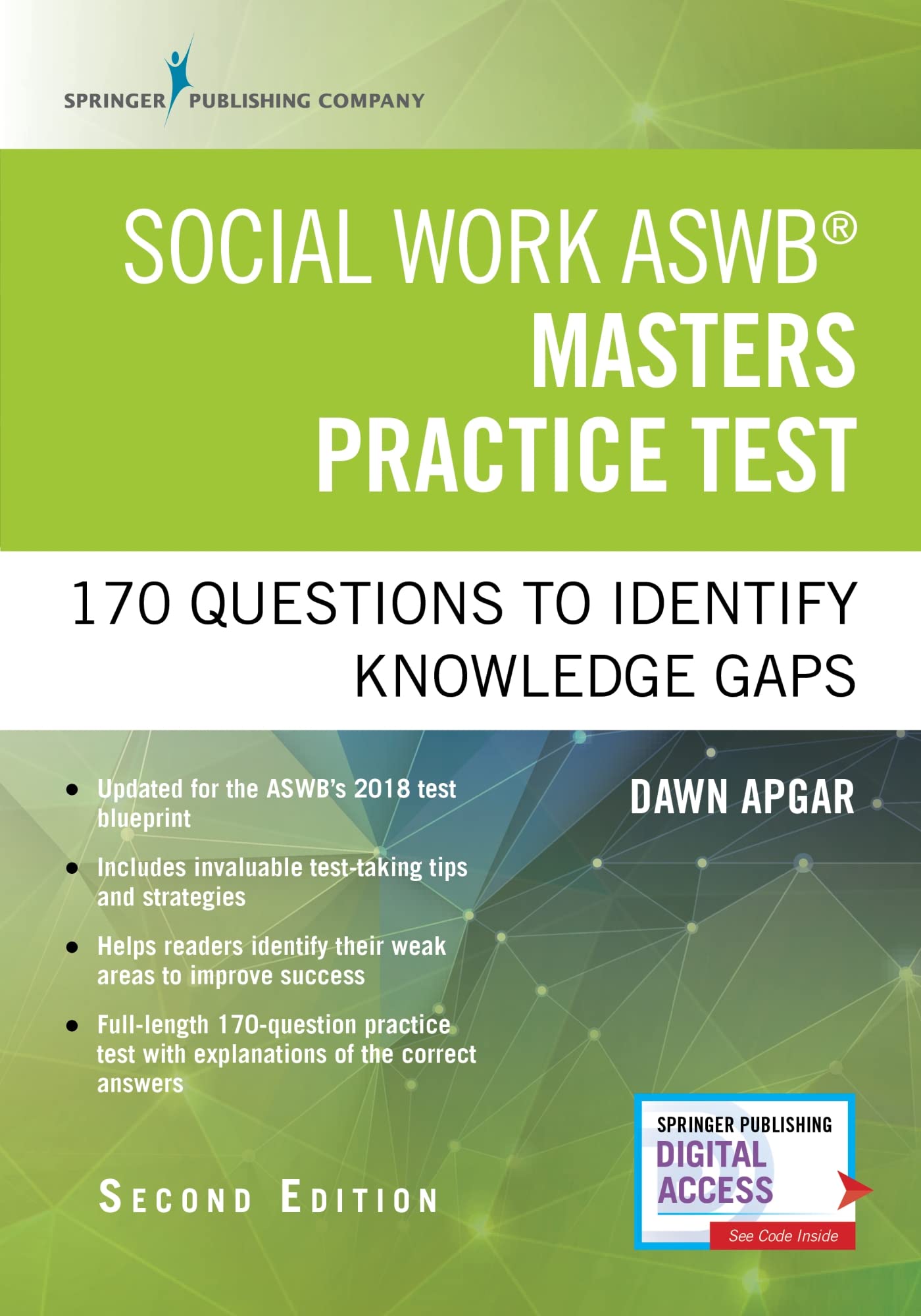 Social Work ASWB Masters Practice Test: 170 Questions to Identify Knowledge Gaps (Book + Digital Access),Used