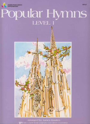 WP227  Popular Hymns Level 1 (Bastien Piano Basics Supplementary),Used