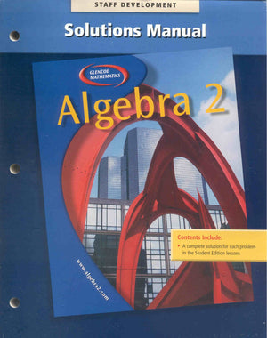 Algebra 2 Solutions Manual,Used