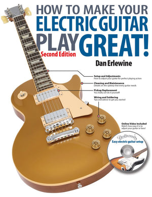 How to Make Your Electric Guitar Play Great! Book/Online Video,New