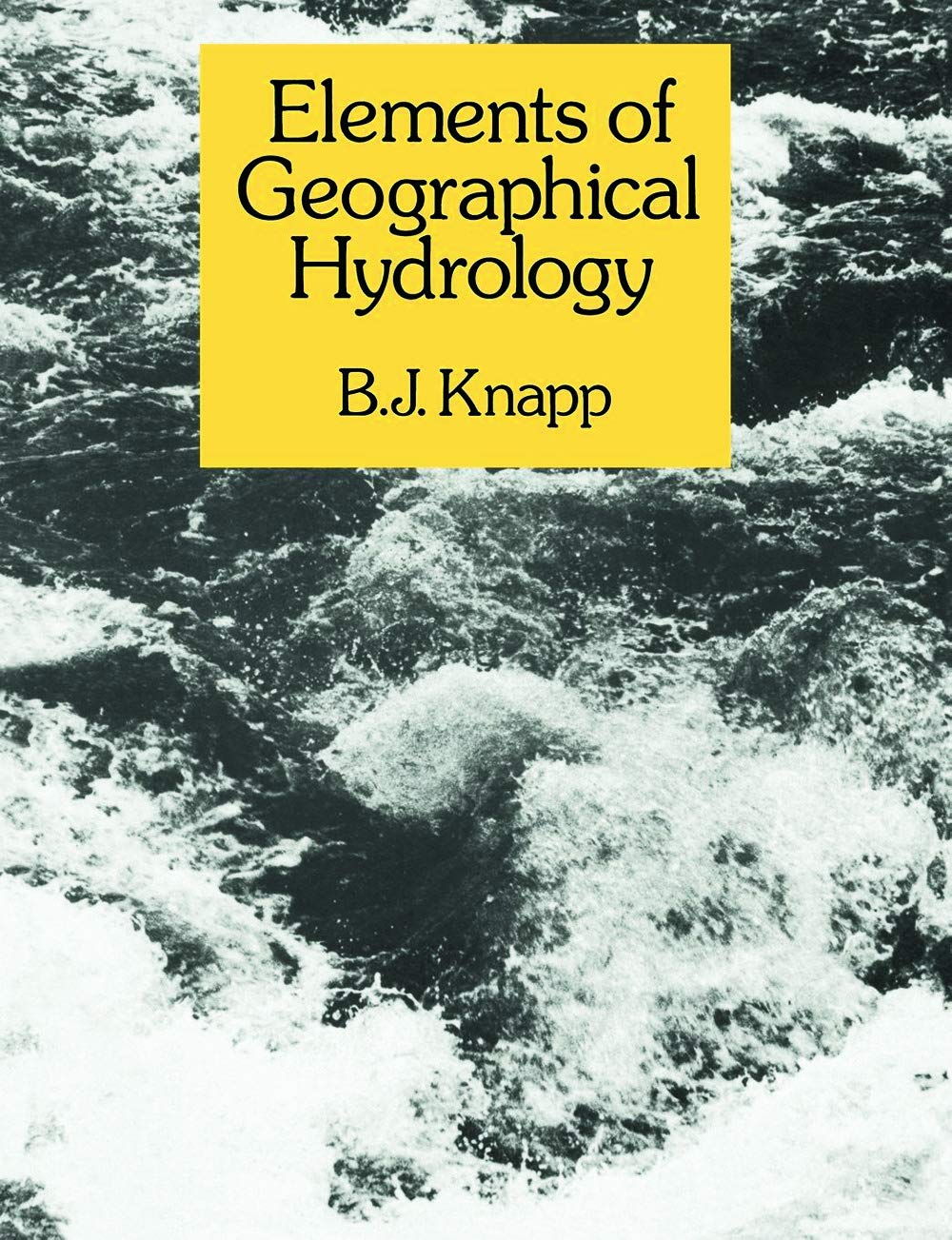 Elements Of Geographical Hydrology,Used