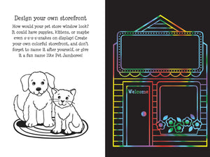 Scratch and Sketch Pet Shop,Used