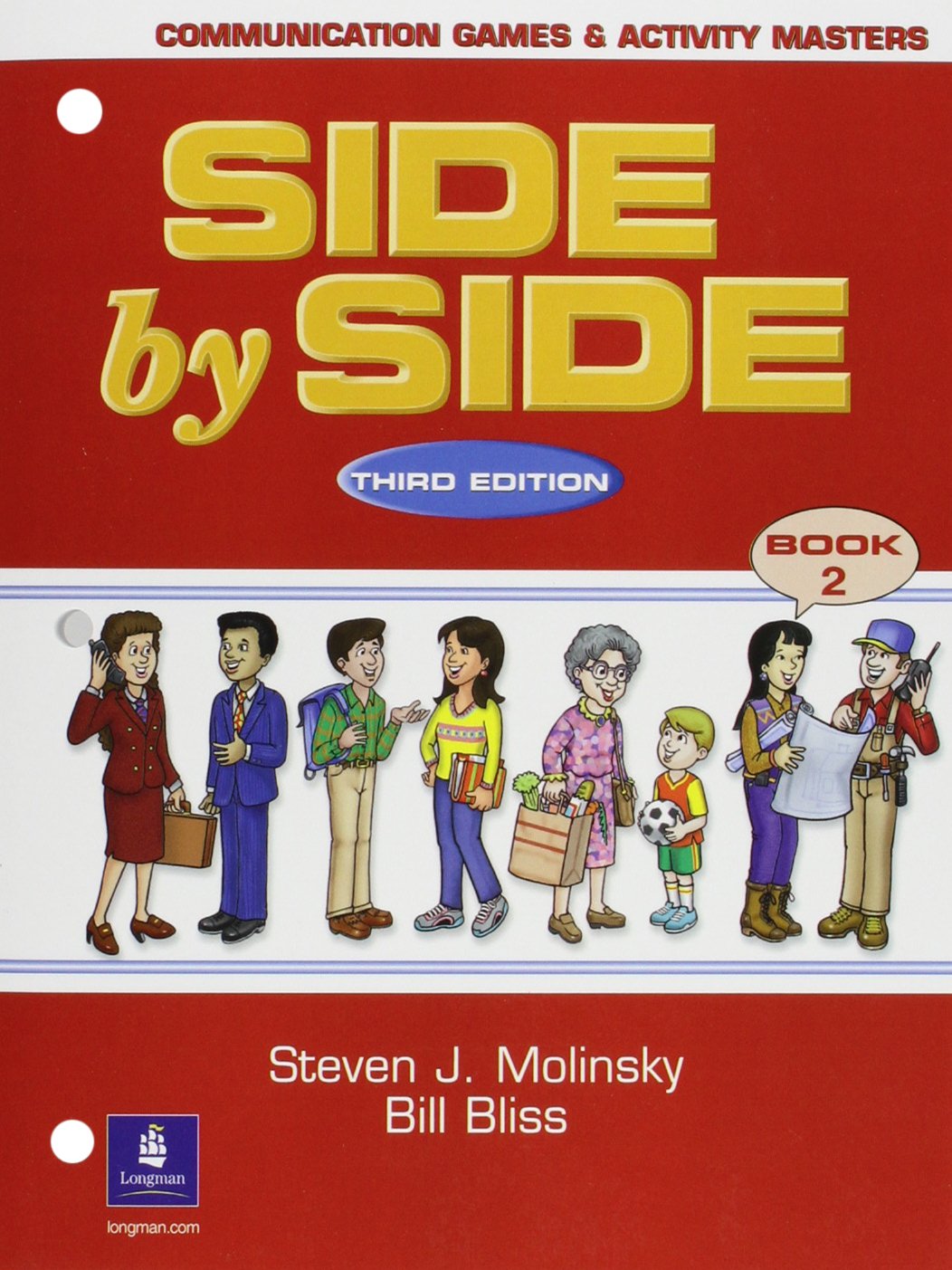 Side by Side Communication Games & Activity Masters 2 (3Hole Punched),Used