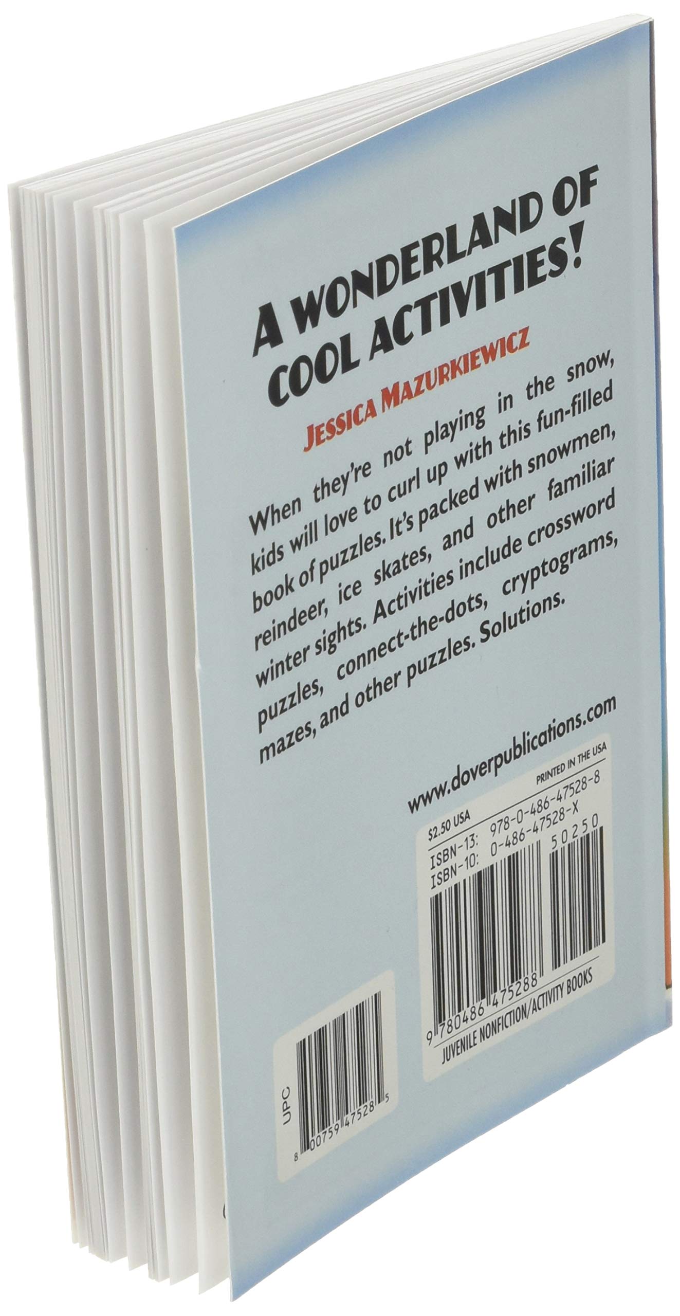 Winter Fun Activity Book (Dover Little Activity Books: Winter),Used