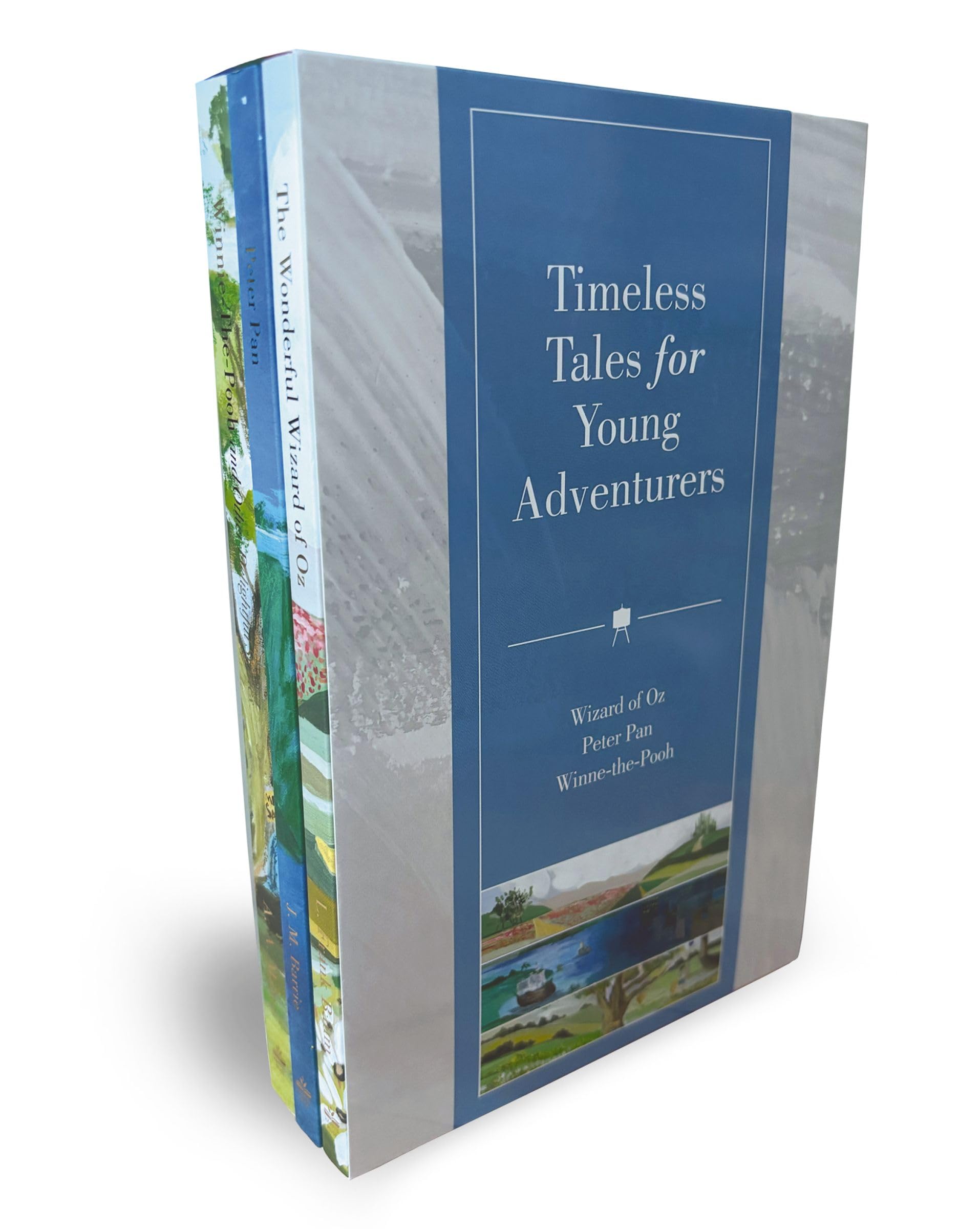Timeless Classics: Harper Curated Classics Painted Kids Set: WinnieThePooh And Other Delightful Stories, Peter Pan, And The Wo