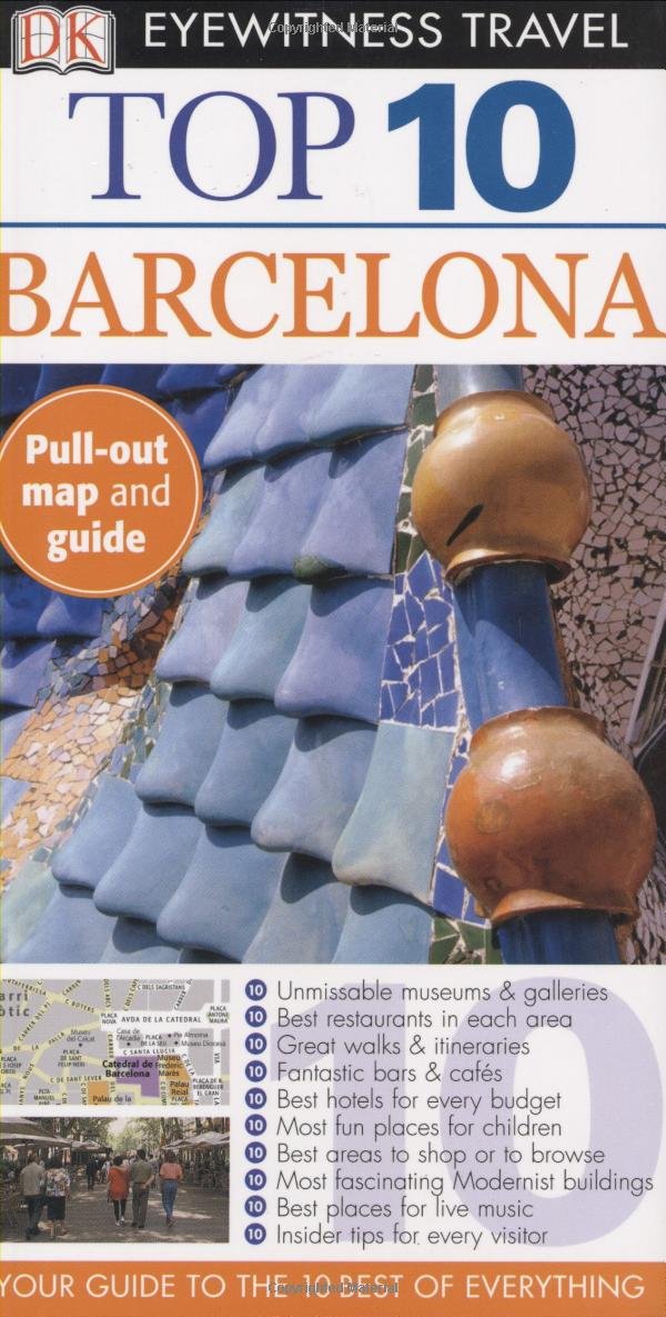 Top 10 Barcelona (Eyewitness Top 10 Travel Guide),New