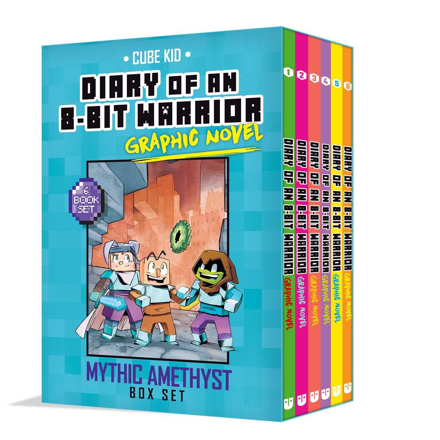 Diary Of An 8Bit Warrior Graphic Novel Mythic Amethyst Box Set