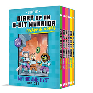 Diary Of An 8Bit Warrior Graphic Novel Mythic Amethyst Box Set