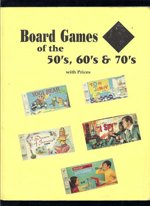 Board Games Of The 50'S, 60'S, And 70'S: With Prices,Used