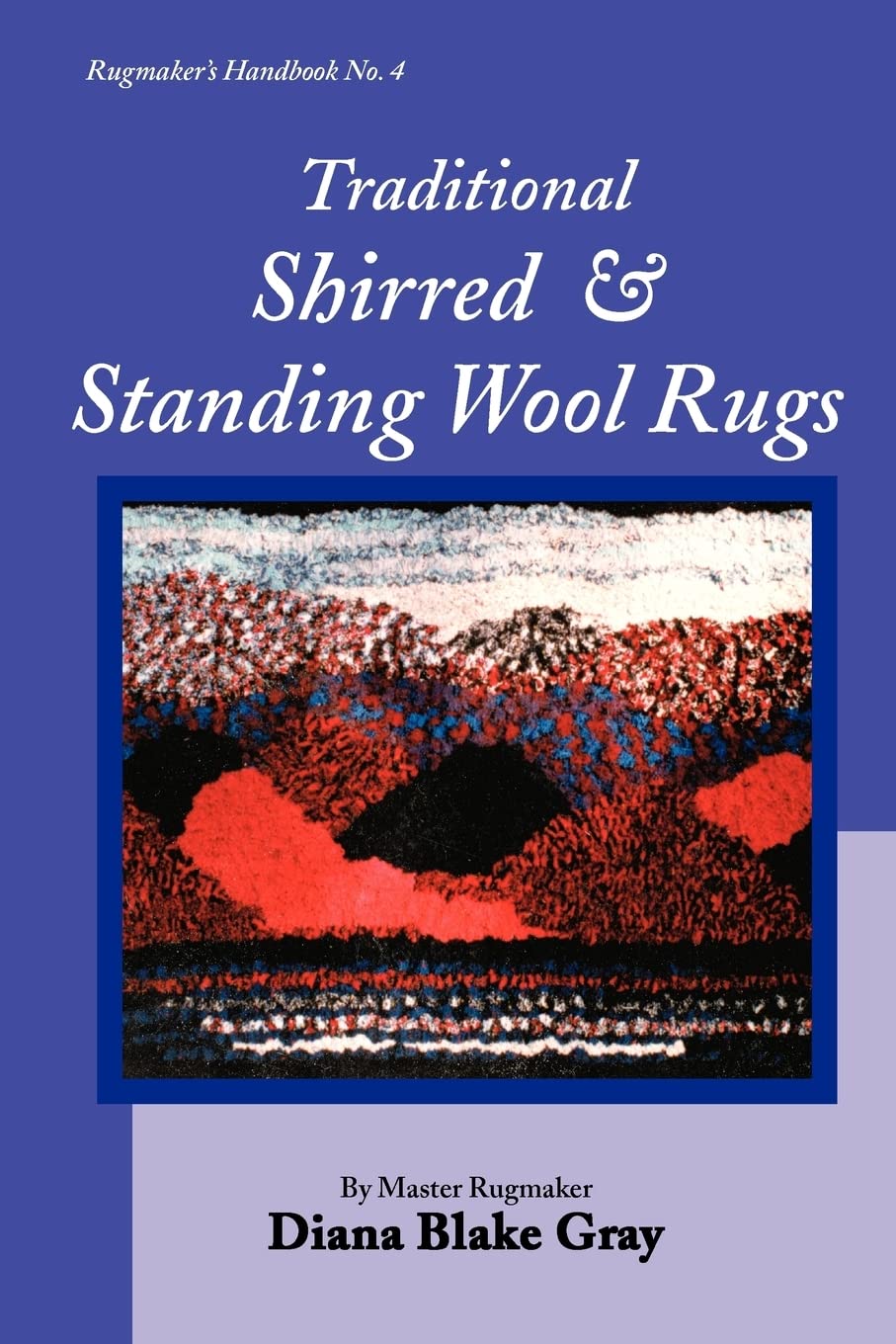 Traditional Shirred and Standing Wool Rugs,Used