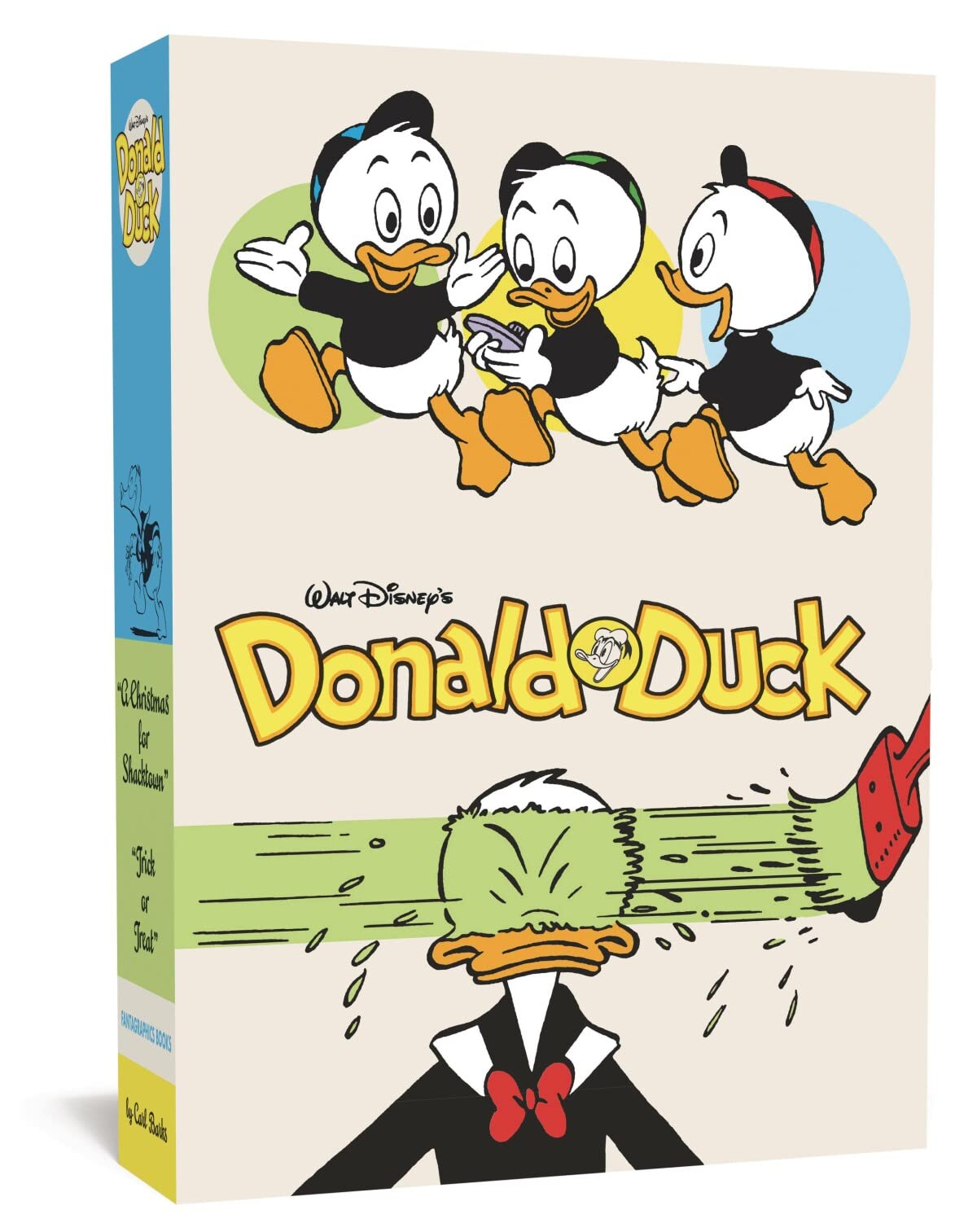 Walt Disney's Donald Duck: 'A Christmas For Shacktown' & 'Trick Or Treat' Gif (WALT DISNEY DONALD DUCK HC BOX SET SHACKTOWN & TR,Used