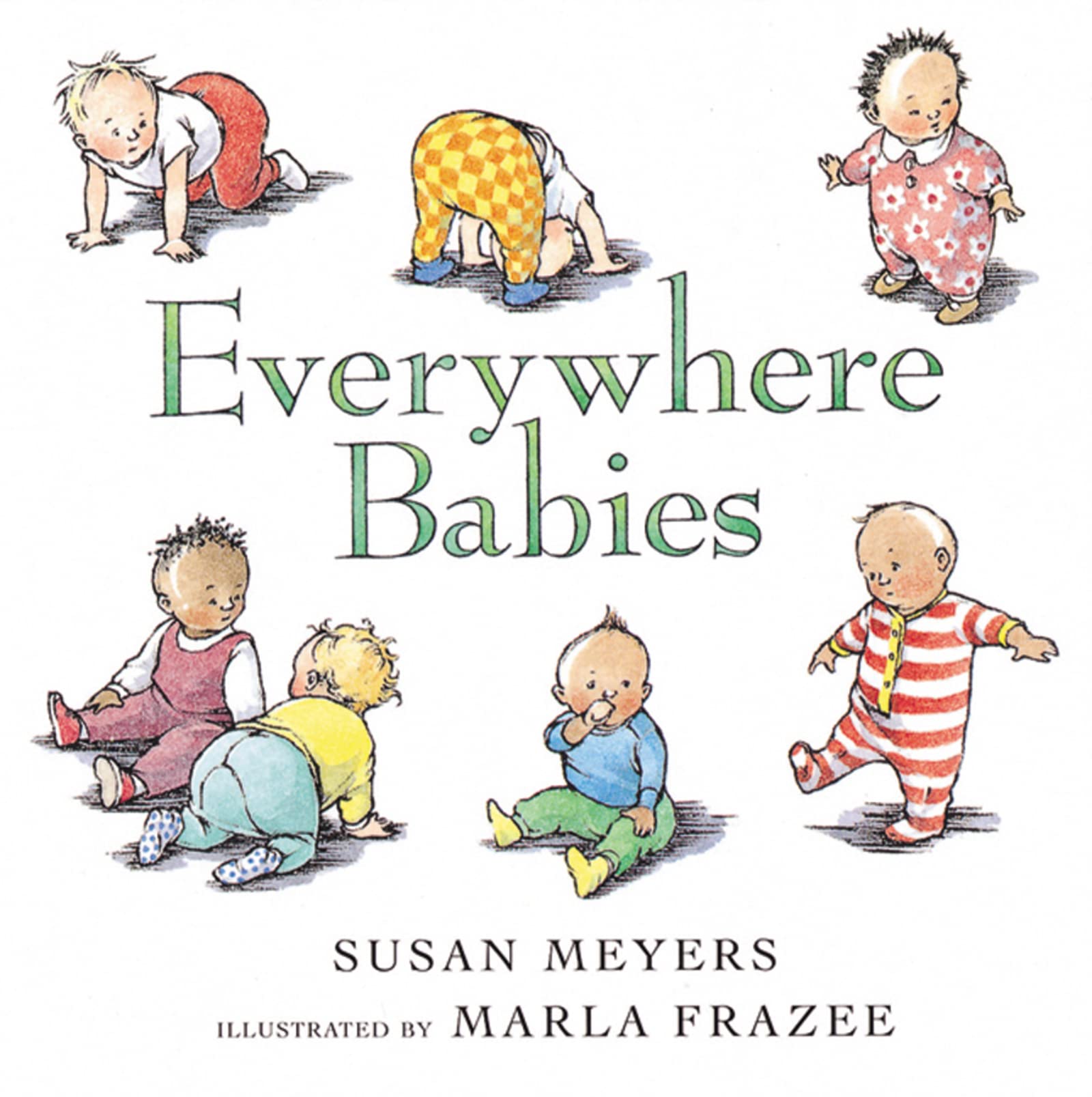 Everywhere Babies Board Book,New