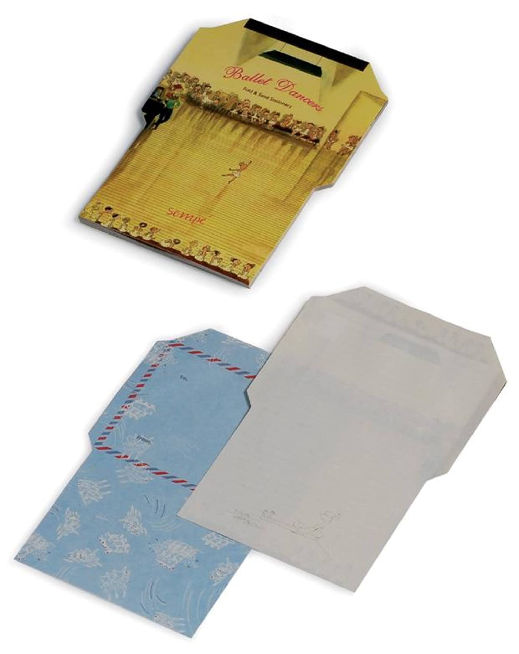 Semp; Ballet Dancers Fold & Send Stationery