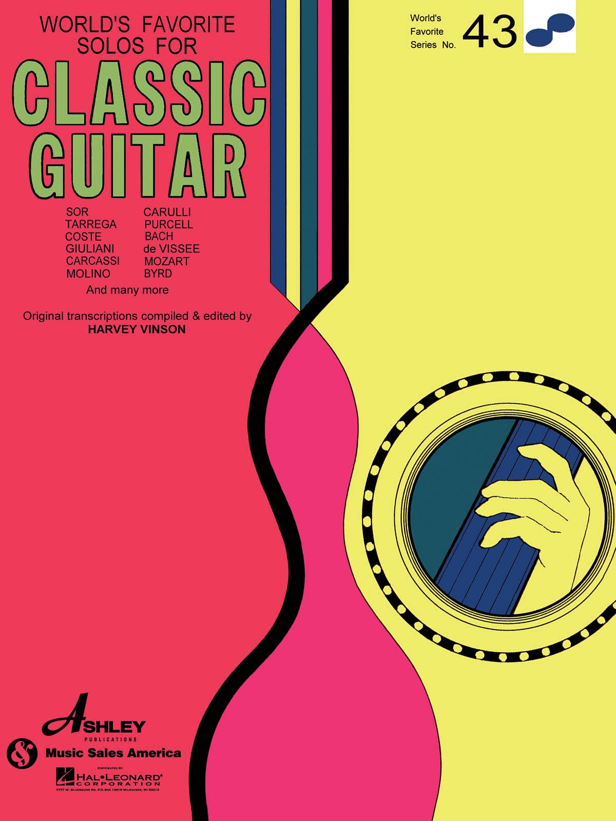 Solos for Classical Guitar: World's Favorite Series #43 (World's Favorite, 43),New
