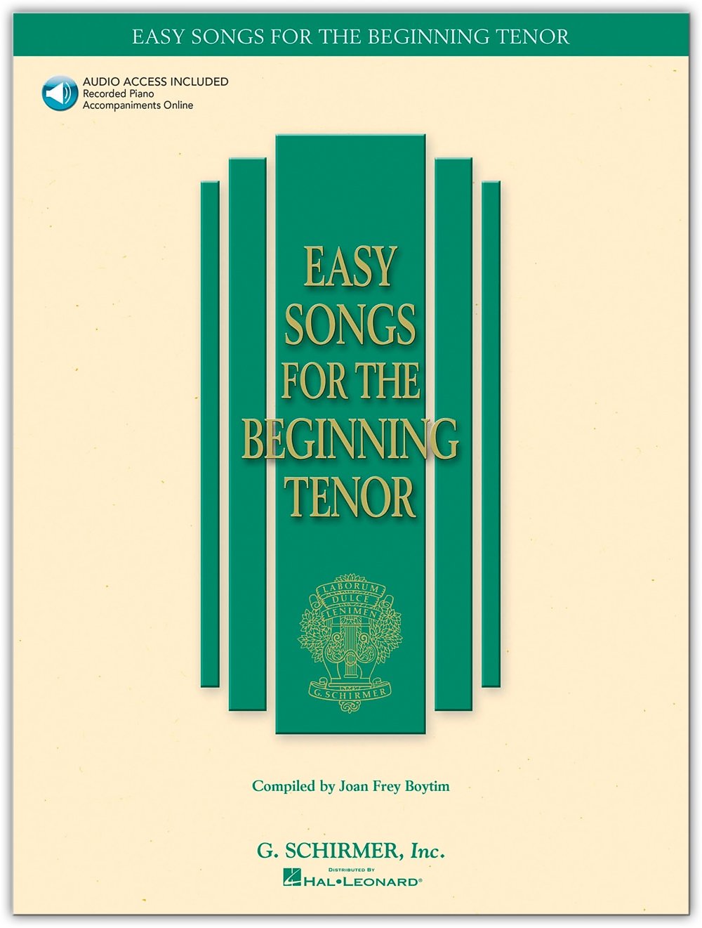 Easy Songs For Beginning Singers  Tenor Book/Online Audio,New