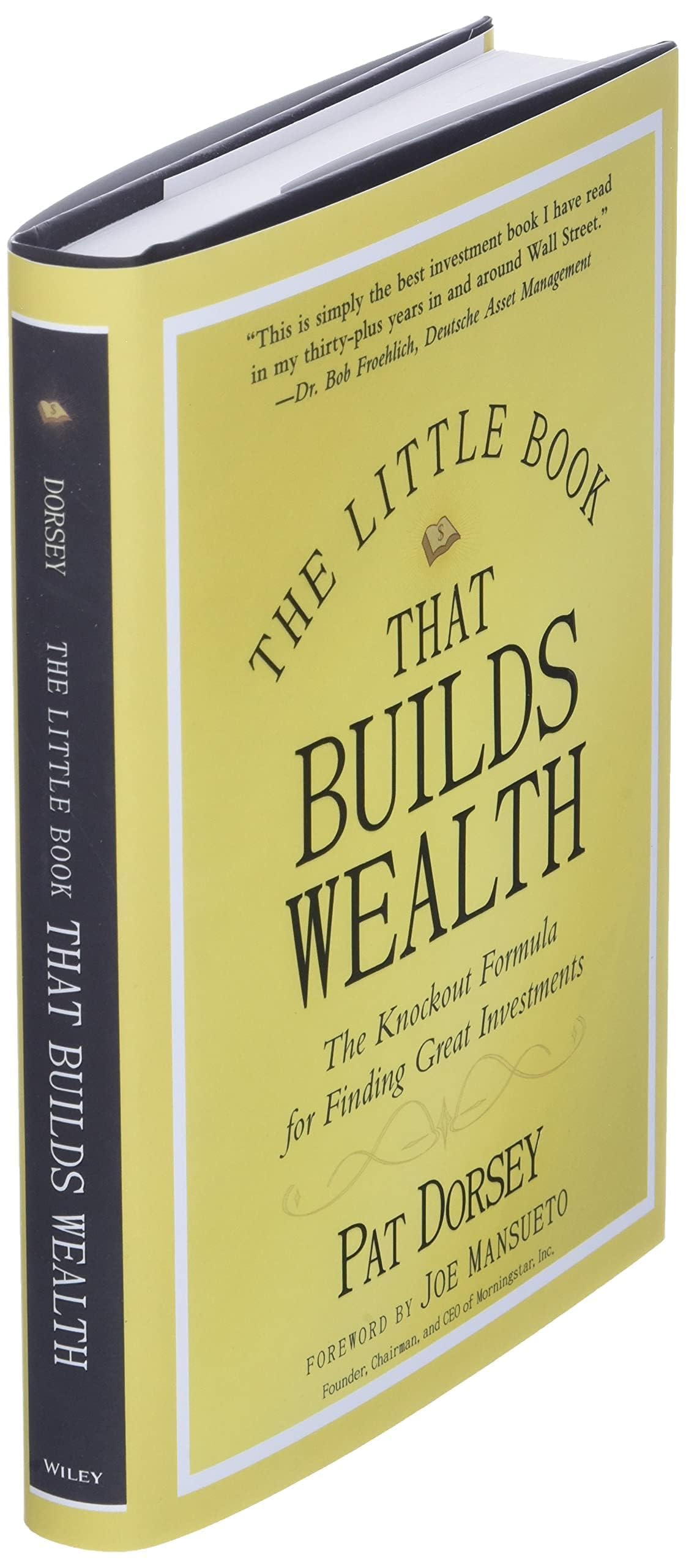 The Little Book That Builds Wealth: The Knockout Formula For Finding Great Investments,New