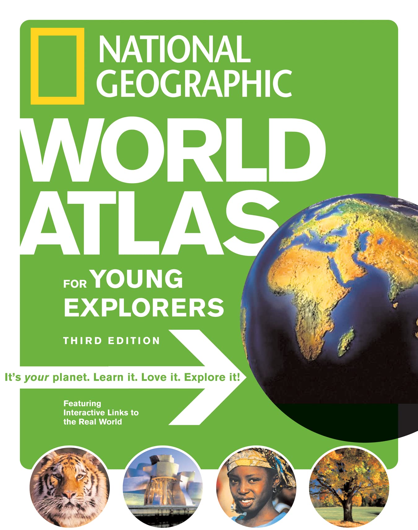 National Geographic World Atlas for Young Explorers, Third Edition,Used