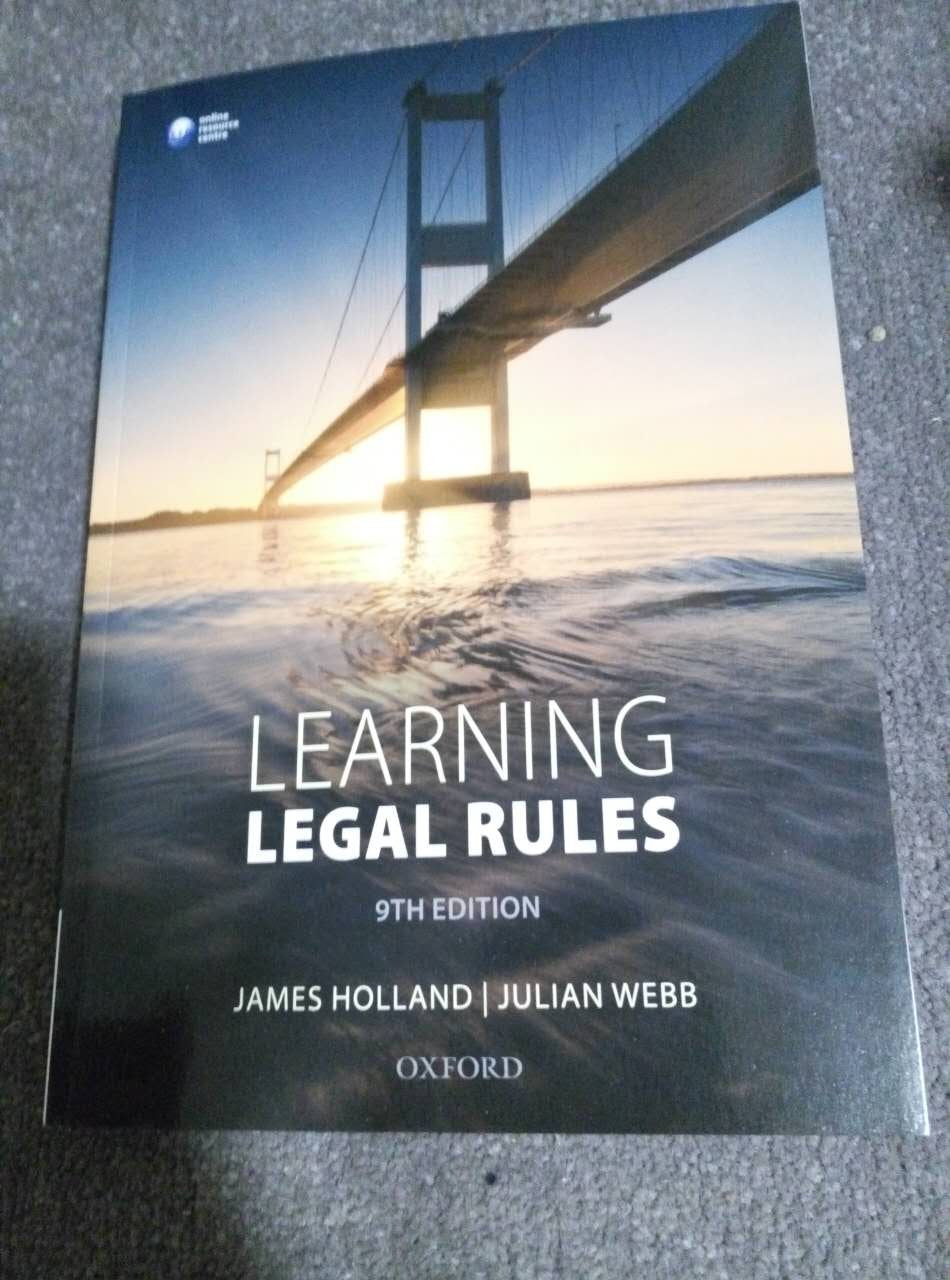 Learning Legal Rules,Used