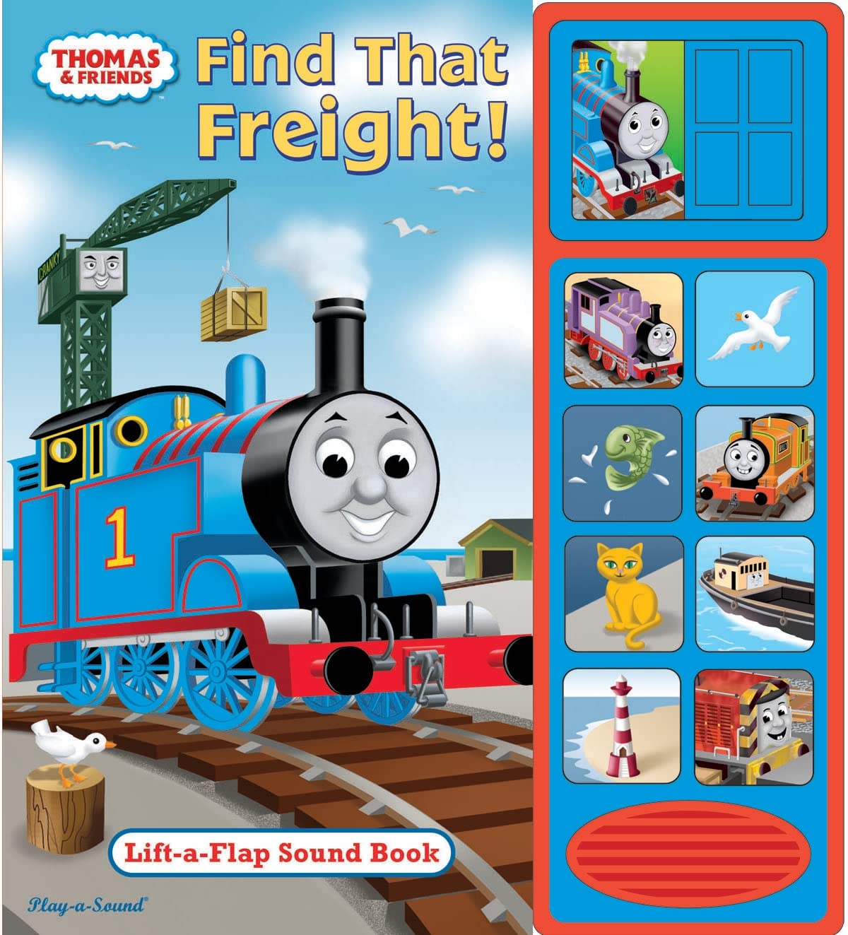 Thomas & Friends  Find that Freight! LiftaFlap Sound Book,Used