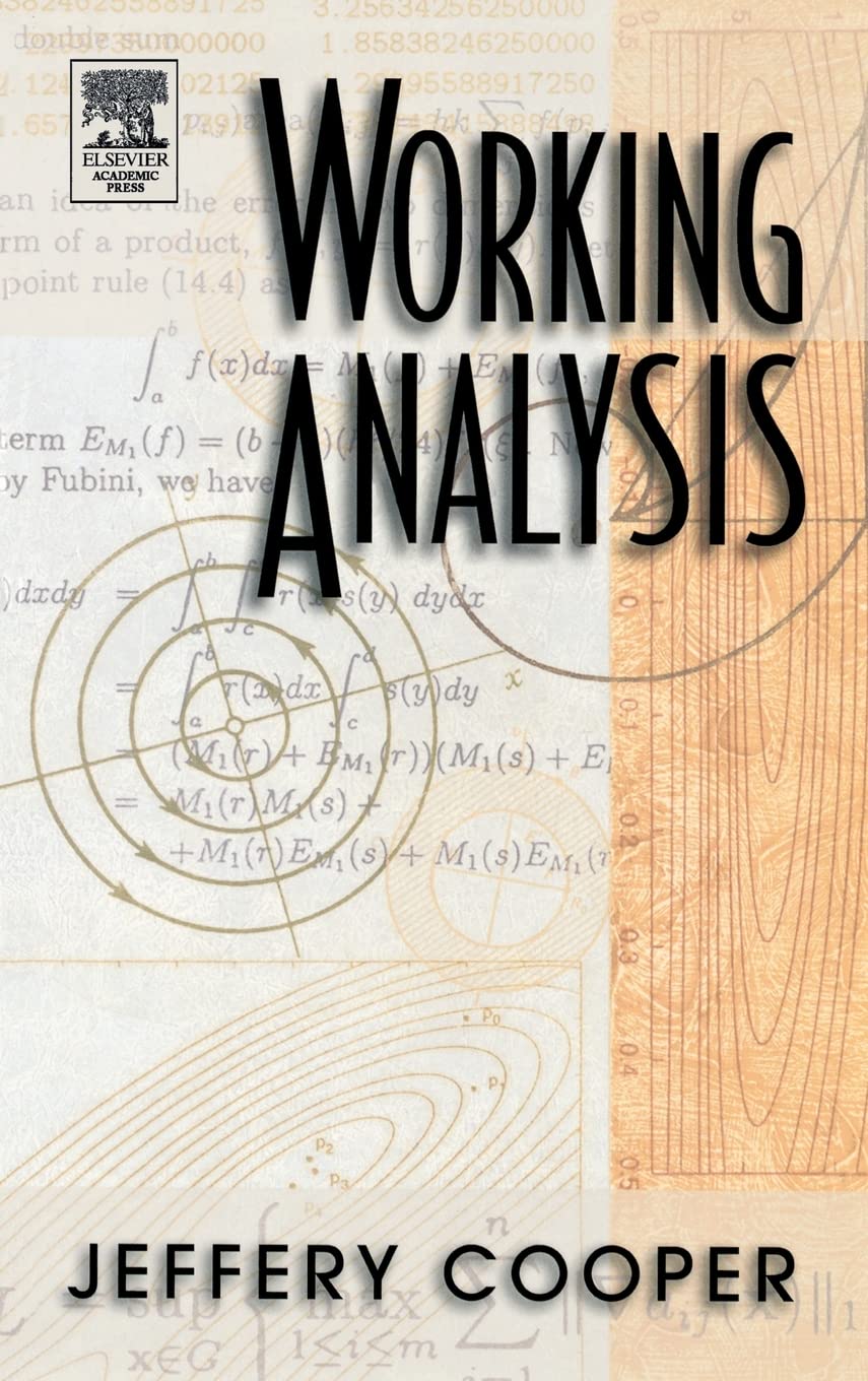 Working Analysis,New